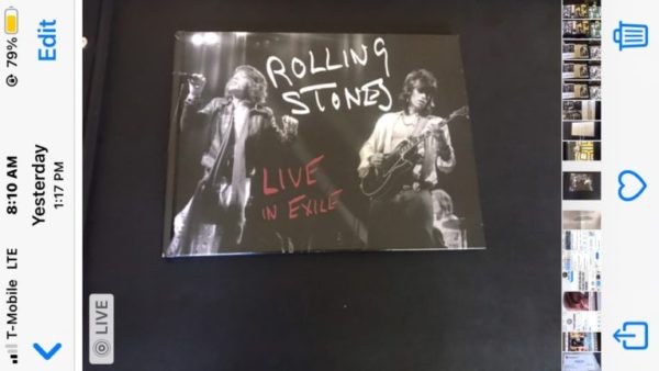Live In Exile Booklet